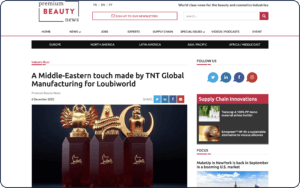A Middle-Eastern touch made by TNT Global Manufacturing for LoubiworldNews