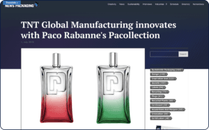 TNT Global Manufacturing innovates with Paco Rabanne’s PacollectionNews
