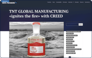 TNT GLOBAL MANUFACTURING «ignites the fire» with CREEDNews