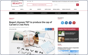 Bogart chooses TNT to produce the cap of Carven’s C’est ParisNews