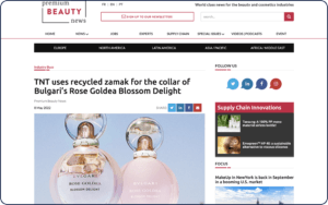 TNT uses recycled zamak for the collar of Bulgari’s Rose Goldea Blossom DelightNews