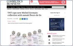TNT caps new Michel Germain collection with zamak fleurs-de-lisNews