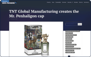 TNT Global Manufacturing creates the Mr. Penhaligon capNews